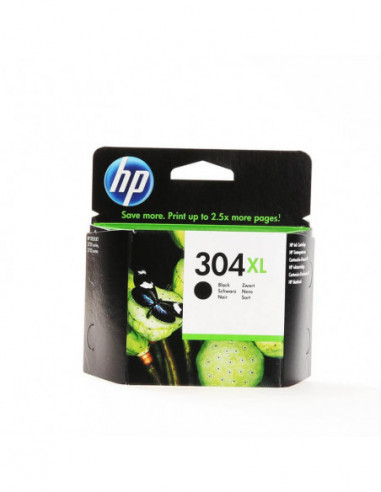 HP Ink N9K08AE 304XL Black