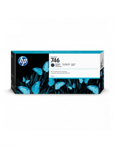 HP Ink P2V83A 746 Matte Black
