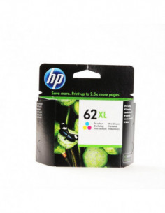 HP Ink C2P07AE 62XL Tri-colour 2