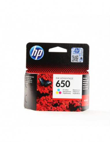 HP Ink CZ102AE 650 Tri-colour