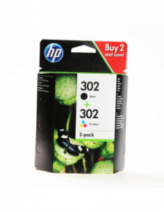 HP Ink X4D37AE 302 Multipack 2