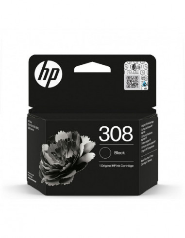 HP Ink 7FP21UE 308 Black