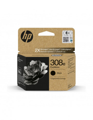 HP Ink 7FP22UE 308e XL Black