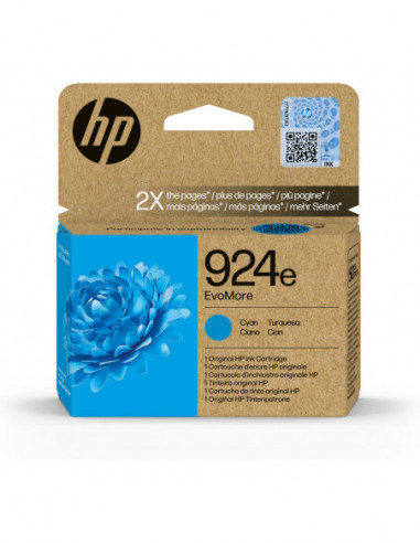 HP Ink 4K0U7NE 924e Cyan