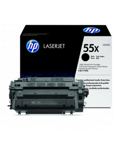 HP Toner CE255X 55X Black