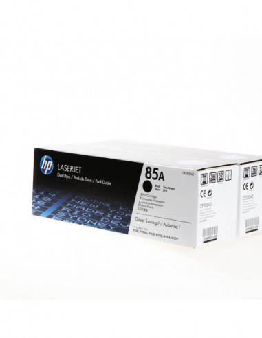 HP Toner CE285AD 85A Black 2-pack