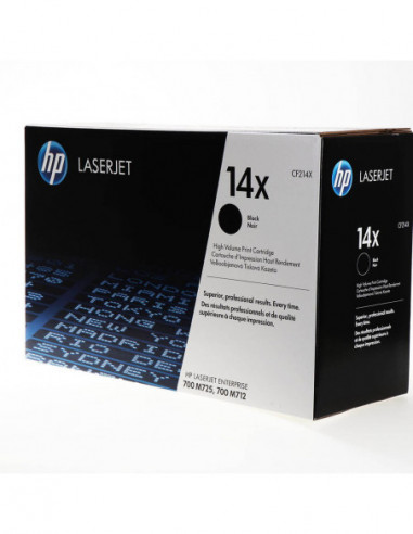 HP Toner CF214X 14X Black