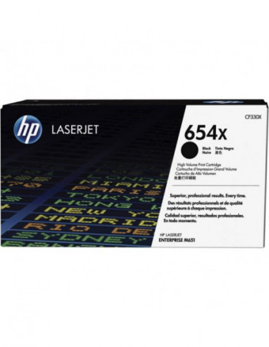 HP Toner CF330X 654X Black