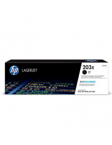 HP Toner CF540X 203X Black