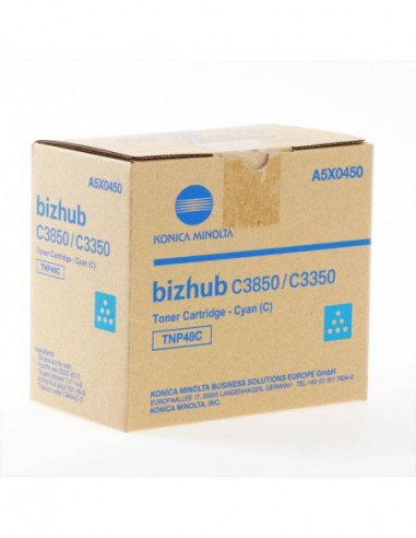 KONICAMINOLTA Toner A5X0450 TNP48 Cyan