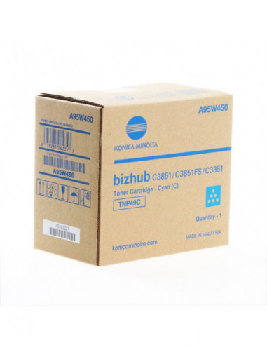 KONICAMINOLTA Toner A95W450 TNP49 Cyan