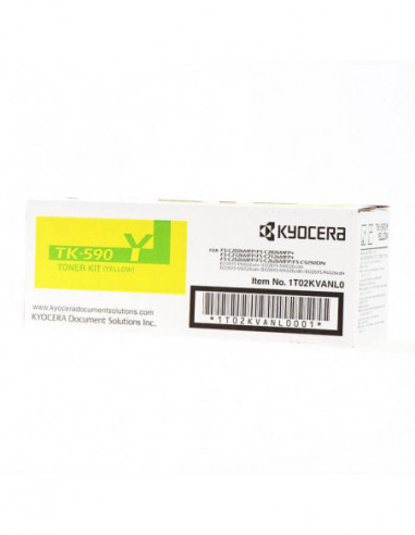 KYOCERA Toner 1T02KVANL0 TK-590 Yellow