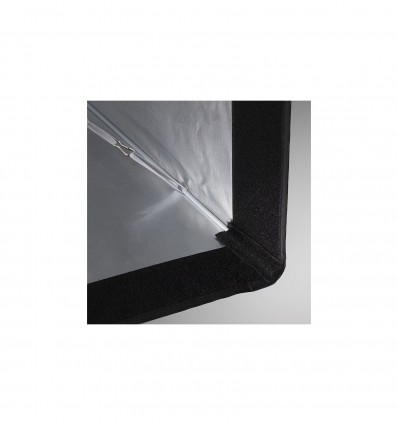 TrueWhite -  EASY-FOLD 22x90cm softbox - Ny model - Ren 5500 kelvin-Krølfri diffuser 0