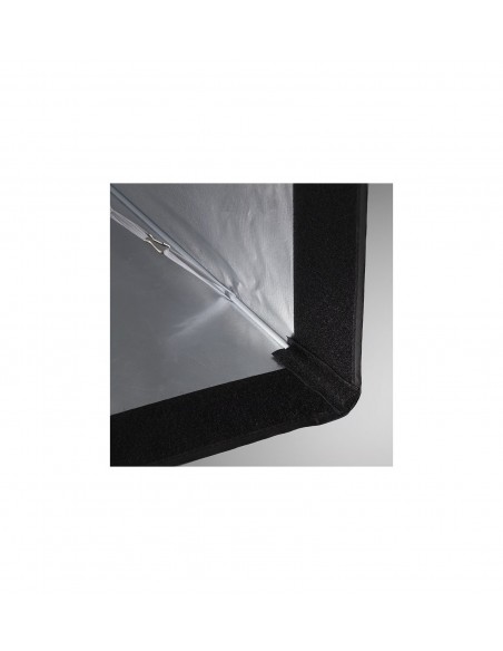 TrueWhite -  EASY-FOLD 22x90cm softbox - Ny model - Ren 5500 kelvin-Krølfri diffuser 0