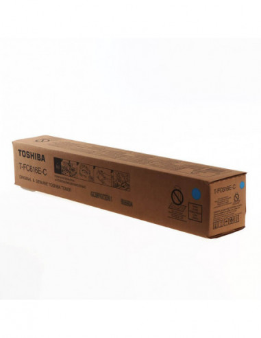 TOSHIBA Toner 6AK00000369 T-FC616E Cyan