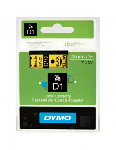 DYMO Ribbon S0720980 53718 24mm Black...