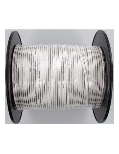 HAMA Högtalarkabel 2x0.75mm2 Vit 300m