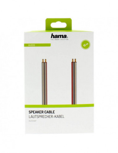 HAMA Högtalarkabel 2x1.5mm2...