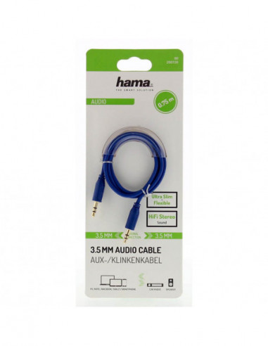 HAMA Cable Audio Flexi-Slim...