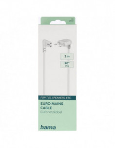HAMA Power Cable Euro Plug...