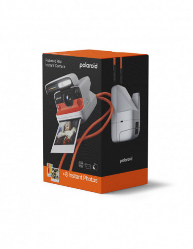 POLAROID Camera Flip White Color Film...
