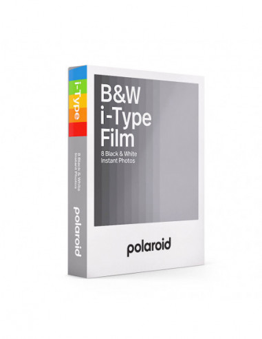 POLAROID B&W Film for i-Type White Frame