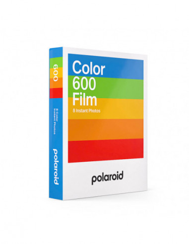 POLAROID Color Film for 600 White Frame