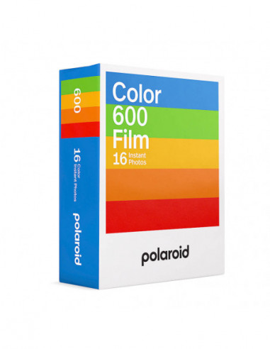 POLAROID Color Film for 600 White...