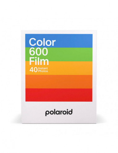 POLAROID Color Film for 600 White...