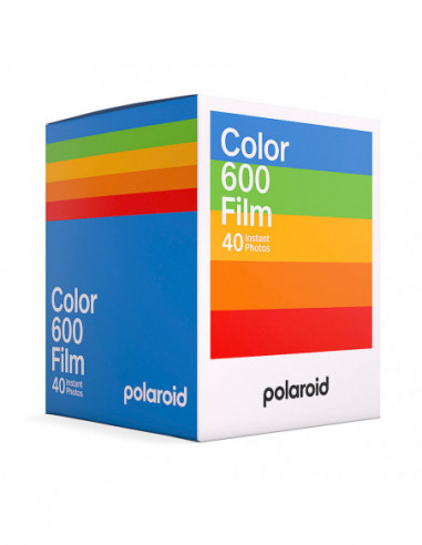 POLAROID Color Film for 600 White...