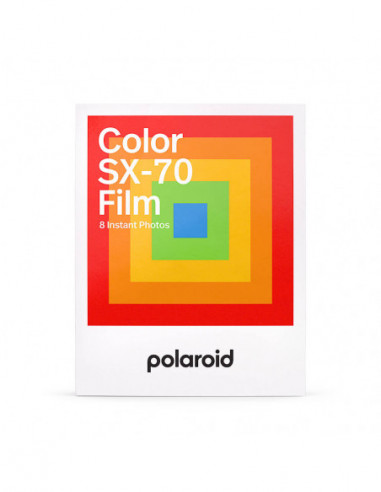POLAROID Color Film for SX-70 White...