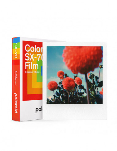 POLAROID Color Film for SX-70 White...