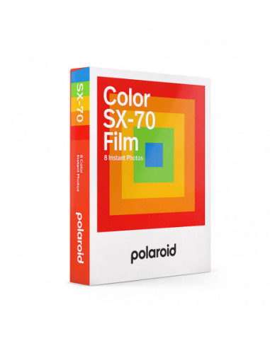 POLAROID Color Film for SX-70 White...