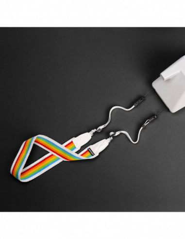 POLAROID Camera Strap Flat White
