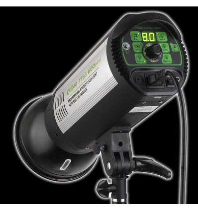 TTS II600 - 600watt Digital Flashlampe - Ledetal 82 - LED display - Indbygget trigger / Mulighed for fjernbetjening 1