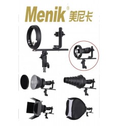 Bresser BR-TL15 speedlight holder til S-type fating (T) 0 2