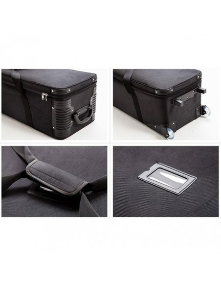 Trolley Orange/Sort - Flere størrelser