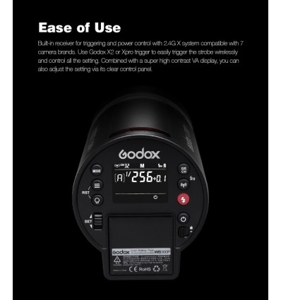 Godox Witstro AD300pro 300W Outdoor Strobe Flash