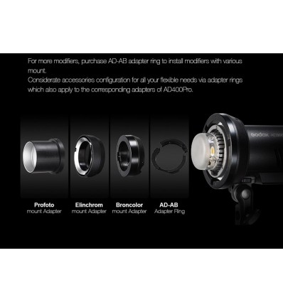 Godox Witstro AD300pro 300W Outdoor Strobe Flash