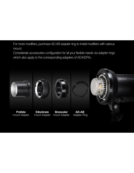 Godox Witstro AD300pro 300W Outdoor Strobe Flash