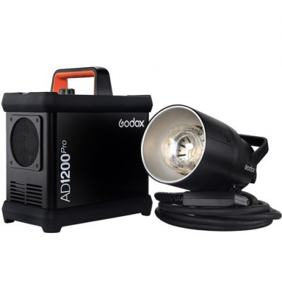 Godox AD1200Pro Flash m batteri, portable, TTL og HSS