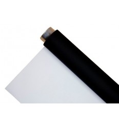 Menik Vinyl Sort/Hvid - 2 x 6m  - 440gr. kvm 0 2