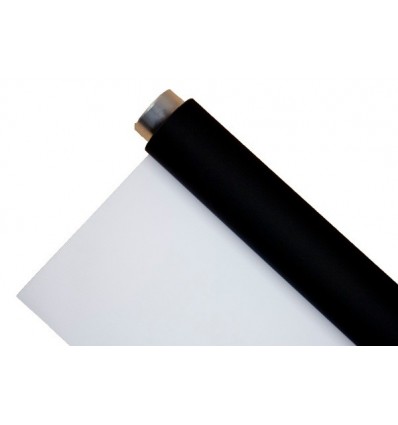 Menik Vinyl Sort/Hvid - 2 x 6m  - 440gr. kvm 0