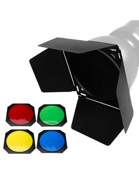 Stor Barndoor - med 4 farve filtre 1