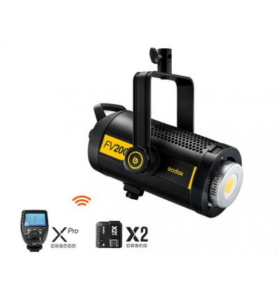 Godox FV150 kombineret flash og LED lampe med HSS, lyseffekter