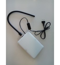 LED lampe med flex stativ og bordholder