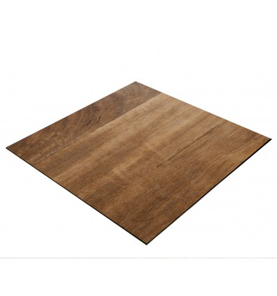 Flat Lay 60x60cm Teaktræ