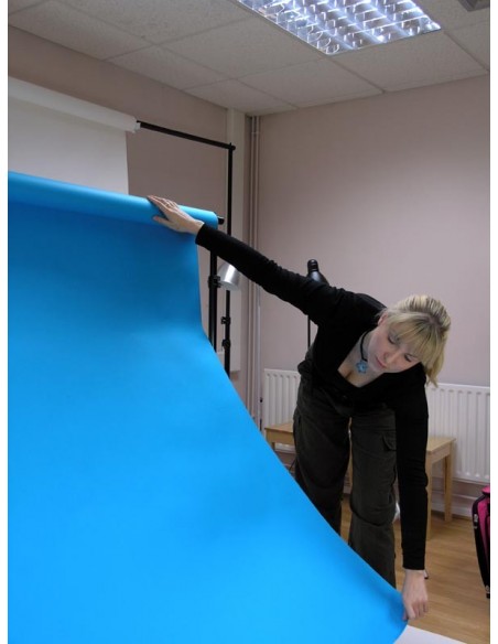 Baggrundspapir - 85 ChromaGreen - 3,56m x 15,2m - ekstra kraftig kvalitet - 200 gr. pr. kvm. 1