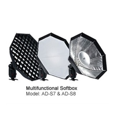 Godox Witstro Softbox Kit - 48cm Octagonbox m. grid & diff. & dish sheet 1
