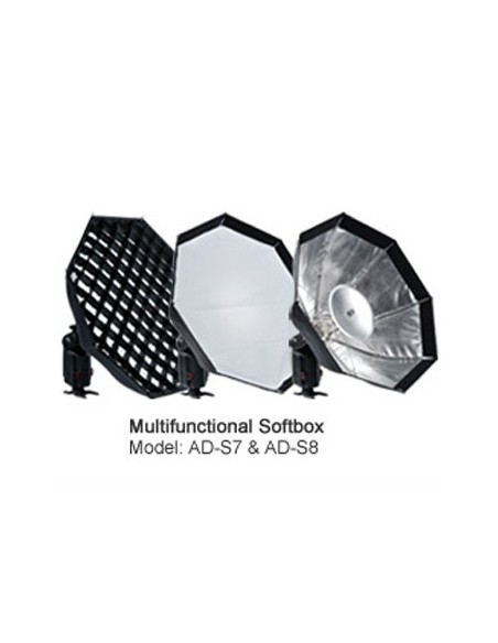 Godox Witstro Softbox Kit - 48cm Octagonbox m. grid & diff. & dish sheet 1